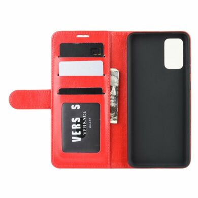 Чехол-книжка Deexe Wallet Style для Samsung Galaxy S20 (G980) - Red