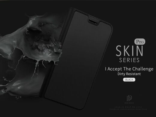 Чохол-книжка DUX DUCIS Skin Pro для Samsung Galaxy M10, Dark Blue