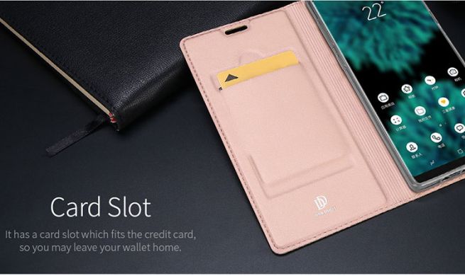 Чохол-книжка DUX DUCIS Skin Pro для Samsung Galaxy Note 9 (N960), Rose Gold
