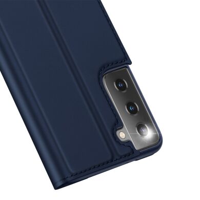 Чехол-книжка DUX DUCIS Skin Pro для Samsung Galaxy S21 - Blue