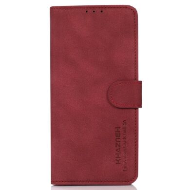 Чохол-книжка KHAZNEH Retro Wallet для Samsung Galaxy M32 (M325) - Red