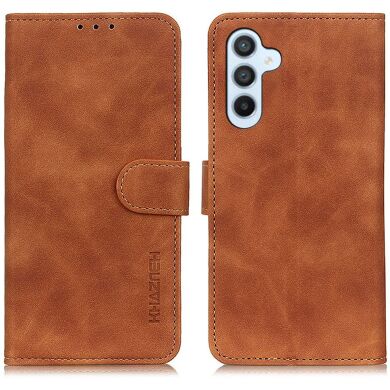 Чохол-книжка KHAZNEH Retro Wallet для Samsung Galaxy S26 (S942) - Brown
