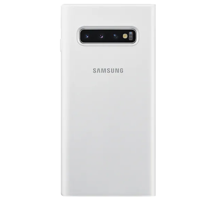 Чохол-книжка LED View Cover для Samsung Galaxy S10 (G973) EF-NG973PWEGRU - White