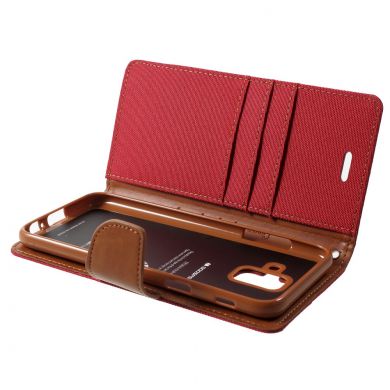 Чехол-книжка MERCURY Canvas Diary для Samsung Galaxy A6 2018 (A600) - Red
