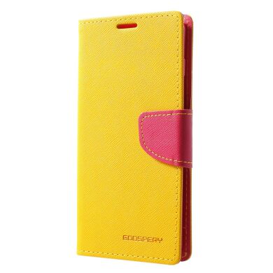 Чехол-книжка MERCURY Fancy Diary для Samsung Galaxy S10 Plus - Yellow