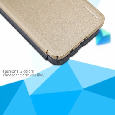 Чехол-книжка NILLKIN Sparkle Series для Samsung Galaxy M20 (M205) - Black