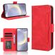 Чехол-книжка с кармашками Deexe Wallet Stand для Samsung Galaxy S26 FE - Red. Фото 8 из 15