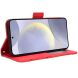 Чехол-книжка с кармашками Deexe Wallet Stand для Samsung Galaxy S26 FE - Red. Фото 6 из 15