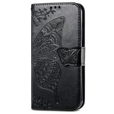Чохол-книжка з малюнком UniCase Butterfly Pattern для Samsung Galaxy S26 FE - Black