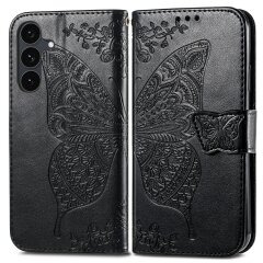 Чохол-книжка з малюнком UniCase Butterfly Pattern для Samsung Galaxy S26 FE - Black