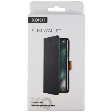 Чехол-книжка Xqisit Slim Wallet для Samsung Galaxy A50 (A505) / A30s (A307) / A50s (A507) - Black