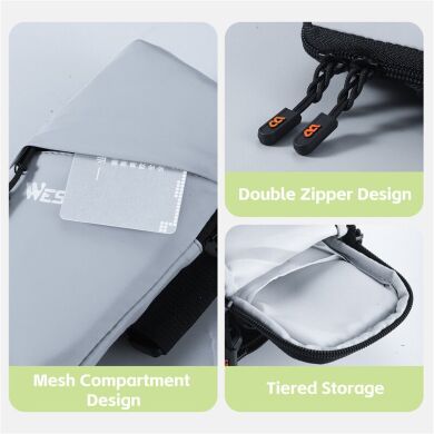 Чехол на руку WEST BIKING Arm Bag - Grey