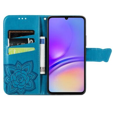 Чохол UniCase Butterfly Pattern для Samsung Galaxy A06 (A065) - Blue