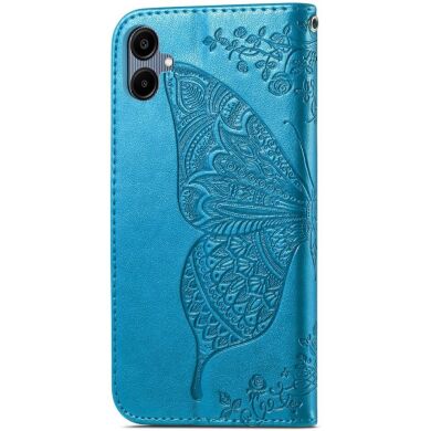 Чохол UniCase Butterfly Pattern для Samsung Galaxy A06 (A065) - Blue