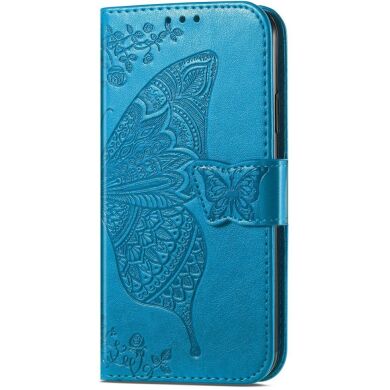 Чехол UniCase Butterfly Pattern для Samsung Galaxy A06 (A065) - Blue