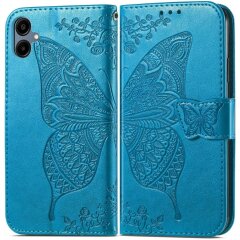 Чехол UniCase Butterfly Pattern для Samsung Galaxy A06 (A065) - Blue