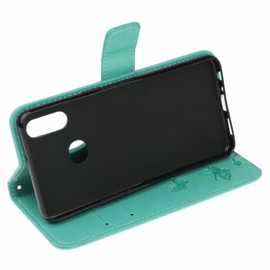 Чехол UniCase Butterfly Pattern для Samsung Galaxy A10s (A107) - Cyan