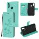 Чехол UniCase Butterfly Pattern для Samsung Galaxy A10s (A107) - Cyan. Фото 1 из 7