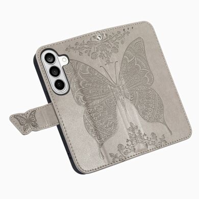 Чехол UniCase Butterfly Pattern для Samsung Galaxy A37 (A376) - Grey