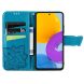 Чохол UniCase Butterfly Pattern для Samsung Galaxy M52 (M526) - Blue