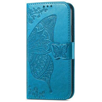 Чохол UniCase Butterfly Pattern для Samsung Galaxy M52 (M526) - Blue