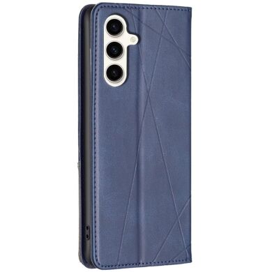 Чехол UniCase Geometric Pattern для Samsung Galaxy S24 FE (S721) - Blue