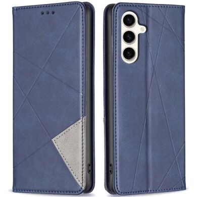 Чехол UniCase Geometric Pattern для Samsung Galaxy S24 FE (S721) - Blue