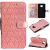 Чехол UniCase Leaf Wallet для Samsung Galaxy J4 2018 (J400) - Pink