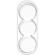 Комплект защитных стекол на камеру LEREACH Camera Lens Protector для Samsung Galaxy A37 (A376) - Transparent. Фото 2 из 10