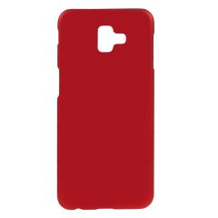 Пластиковый чехол Deexe Hard Shell для Samsung Galaxy J6+ (J610) - Red