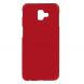Пластиковый чехол Deexe Hard Shell для Samsung Galaxy J6+ (J610) - Red. Фото 1 из 3