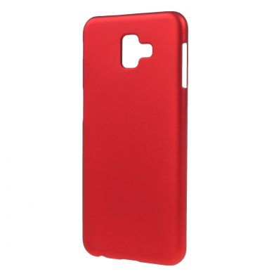 Пластиковый чехол Deexe Hard Shell для Samsung Galaxy J6+ (J610) - Red