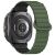 Ремешок Deexe Magnetic Strap для Samsung Galaxy Watch Ultra (47mm) - Army Green / Black