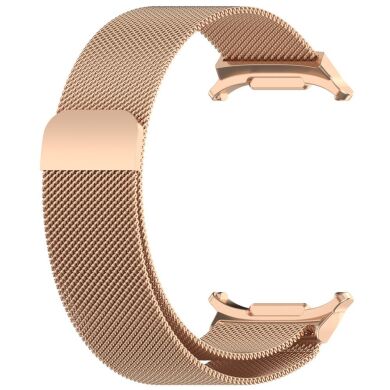 Ремешок Deexe Milanese Stainless Steel для Samsung Galaxy Watch Ultra (47mm) - Rose Gold