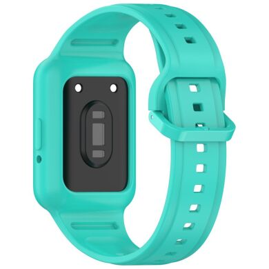 Ремешок Deexe Prime Strap для Samsung Galaxy Fit 3 - Cyan