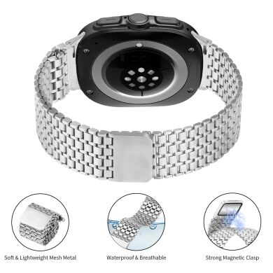 Ремінець Deexe Pulsar для Samsung Galaxy Watch Ultra (2025) - Silver
