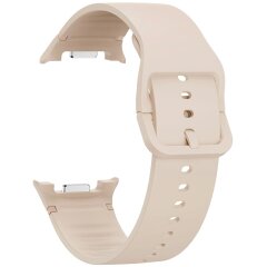 Ремешок Deexe Soft Silicone для Samsung Galaxy Watch 8 (40/44mm) / 8 Classic - Starlight