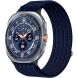 Ремешок Deexe Soft Weave для Samsung Galaxy Watch Ultra (47mm) / Ultra (2025) - Navy Blue. Фото 2 из 5