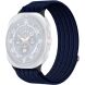 Ремешок Deexe Soft Weave для Samsung Galaxy Watch Ultra (47mm) / Ultra (2025) - Navy Blue. Фото 1 из 5