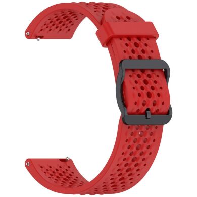 Ремінець Deexe Stellar Strap для годинників з шириною кріплення 20мм - Red