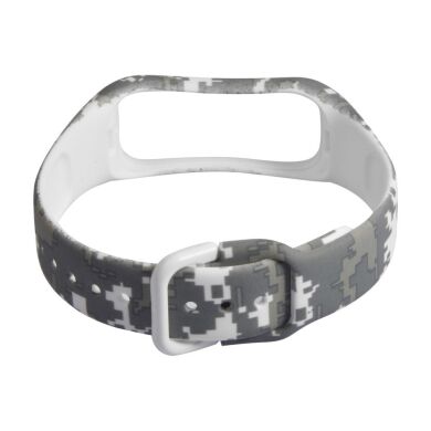 Ремешок Deexe Style Strap для Samsung Fit E (SM-R375) - Grey Digital Camouflage