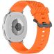 Ремешок KALEBOL Tire Pattern для Samsung Galaxy Watch 8 (40/44mm) / 8 Classic - Orange. Фото 1 из 5