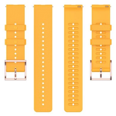 Ремінець UniCase Dot Pattern для Samsung Galaxy Watch 3 (45mm) - Yellow