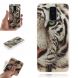 Силиконовый (TPU) чехол Deexe Life Style для Samsung Galaxy A6+ 2018 (A605) - Tiger with Green Eye. Фото 1 из 7