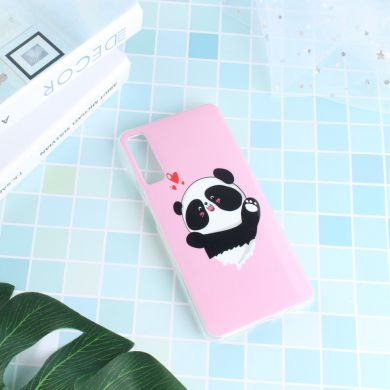 Силиконовый (TPU) чехол Deexe Life Style для Samsung Galaxy A7 2018 (A750) - Cute Panda