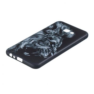 Силіконовий (TPU) чохол Deexe Life Style для Samsung Galaxy J4+ (J415) - Lion