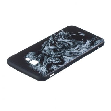 Силіконовий (TPU) чохол Deexe Life Style для Samsung Galaxy J4+ (J415) - Lion