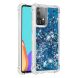 Силіконовий (TPU) чохол Deexe Liquid Glitter для Samsung Galaxy A52 (A525) / A52s (A528) - Blue