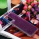 Силиконовый (TPU) чехол Deexe Liquid Glitter для Samsung Galaxy A71 (A715) - Purple. Фото 5 из 7