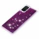 Силіконовий (TPU) чохол Deexe Liquid Glitter для Samsung Galaxy A71 (A715) - Purple